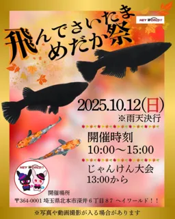 飛んでさいたま めだか祭
