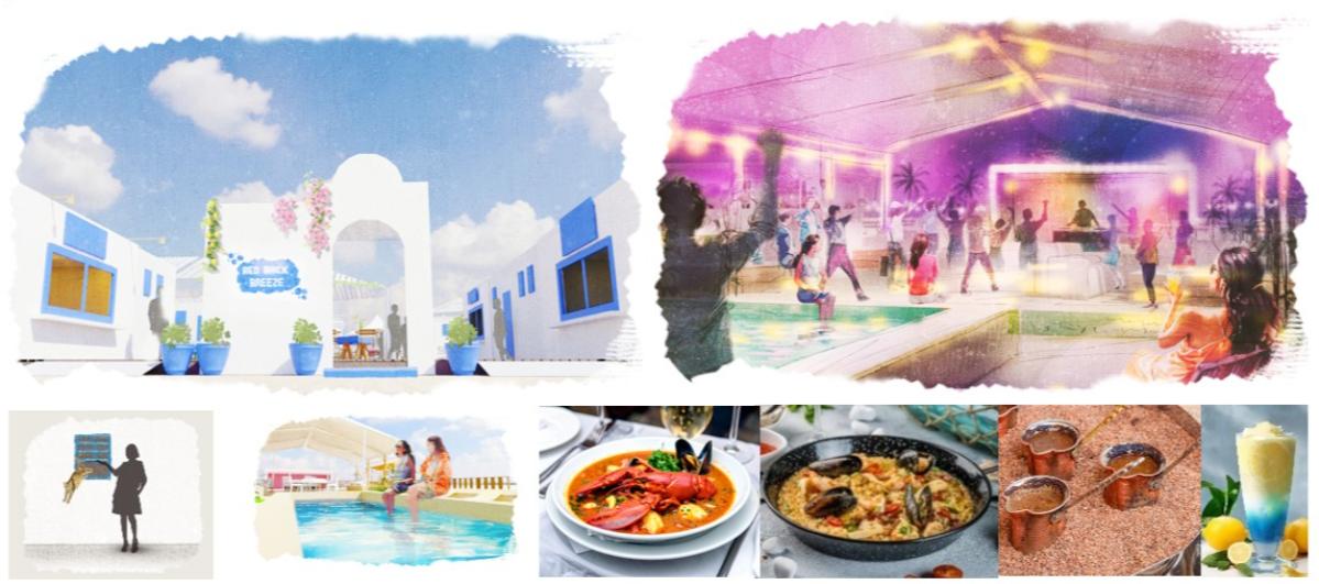 今年の夏は、横浜赤レンガ倉庫で“地中海バカンス”が楽しめる！『Red Brick Breeze 2025』詳細決定！8/2(土)スタート